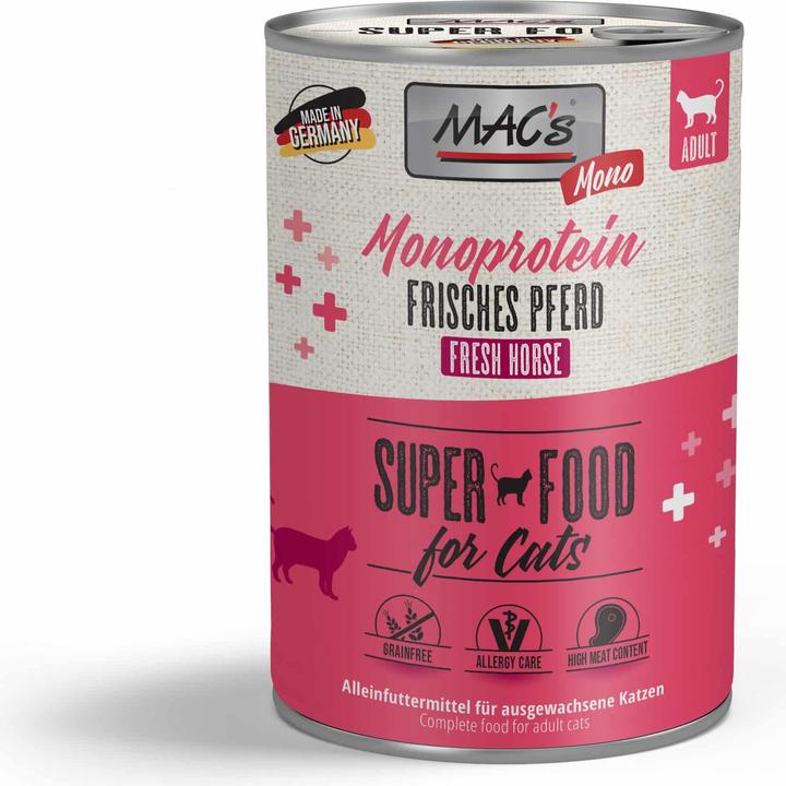 Actual product image MAC's CAT Mono Pferd (Adult, 200 g)