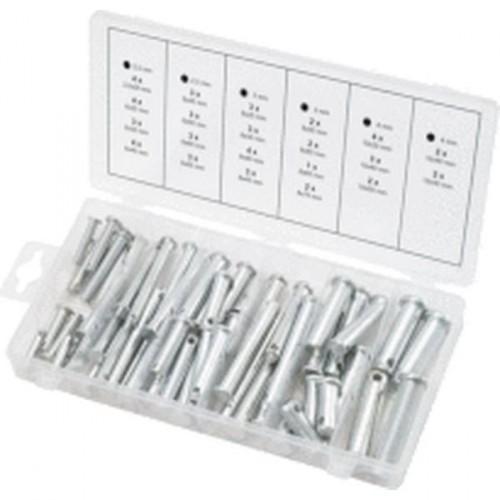 Produktbild KS Tools Sortiment Sicherungsbolzen, Ã˜ 5-12mm, 21 Grössen, 60-tlg.