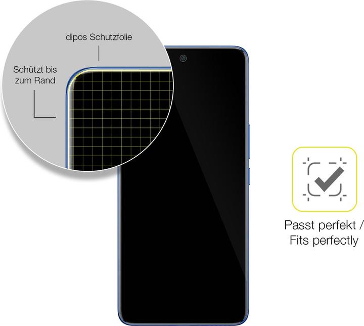Immagine prodotto Dipos 3D Full-Cover Pellicola Protettiva (1 Pezzo/i, Vivo X50)