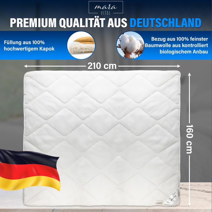 Immagine prodotto Mara Vital Coperta Kapok (160 x 210 cm)