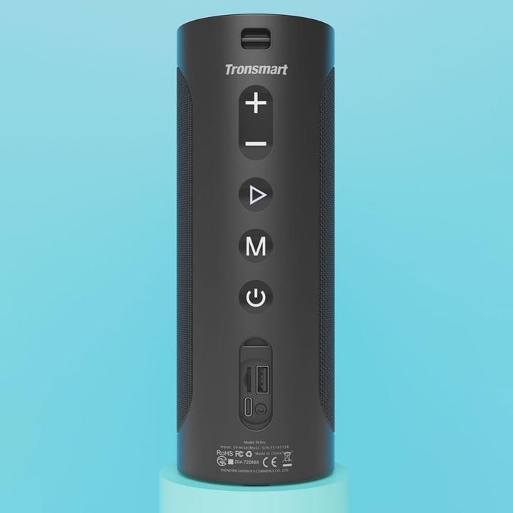 Produktbild Tronsmart T6 Pro Tragbarer kabelloser Bluetooth 5.0-Lautsprecher (24 h, Akkubetrieb)