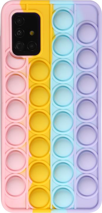 Produktbild PhoneLook Hülle Silikon Luftblasen Anti-Stress Regenbogen (Samsung Galaxy A52)