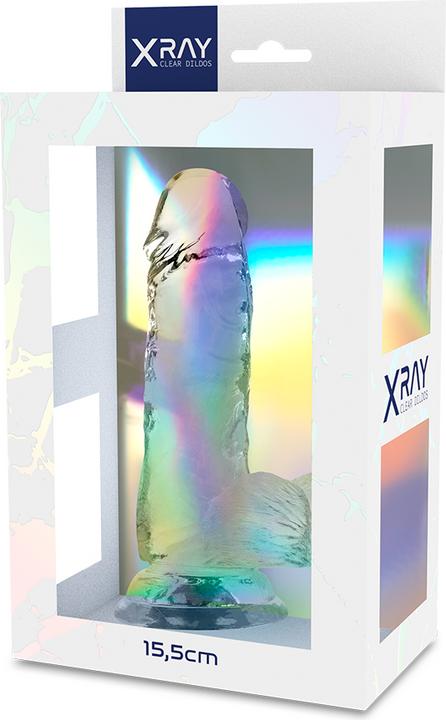 Produktbild X Ray XRAY CLEAR DILDO REALISTA TRANSPARENTE 15.5CM X 3.5CM