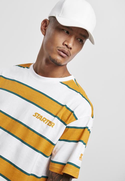 Produktbild Starter Logo Striped Tee (M)