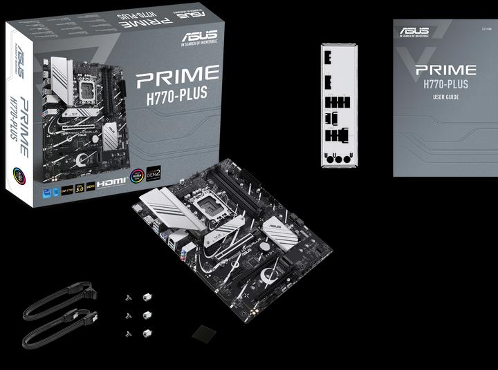 Actual product image ASUS PRIME H770-Plus (LGA 1700, Intel H770, ATX)