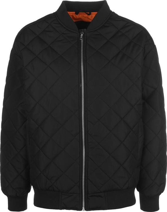 Urban Classics Ladies Oversized Diamond Quilted Bomber Jacket (S)