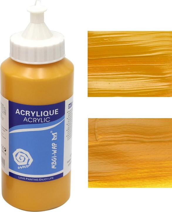 Produktbild Magi-Wap Colours 500ml Acryl (Ockergelb, 500 ml)