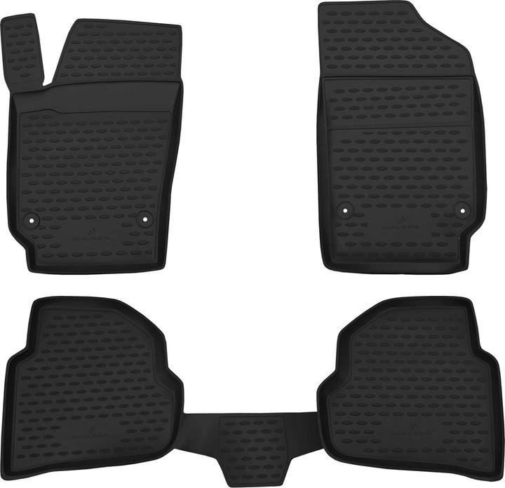 Image du produit Walser Tapis en caoutchouc XTR pour VW Polo 10/2001 - 10/2014 (2 tapis avant + 2 tapis arrière)
