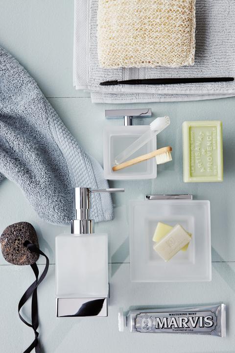 Actual product image Duravit Glass holder KARREE glass matt chrome