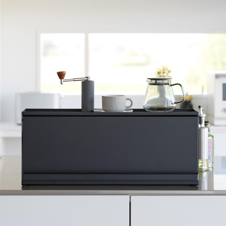 Image du produit Yamazaki Boîte de rangement semi-fermée pour la ligne de cuisine TOWER