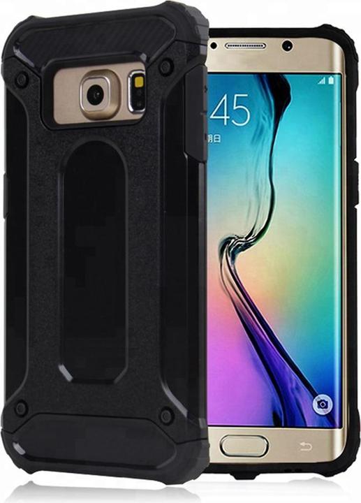 Actual product image Techsuit - Hybrid Armor - Samsung Galaxy S6 G920 - Black (Samsung Galaxy S6)