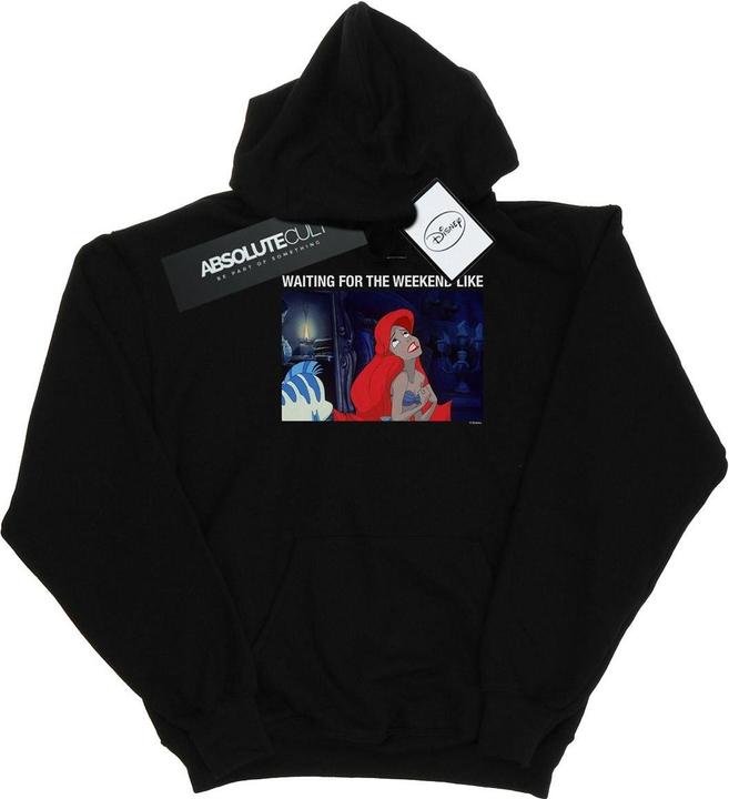 Image du produit Disney - Sweat à capuche THE LITTLE MERMAID WAITING FOR THE WEEKEND - Homme (L)