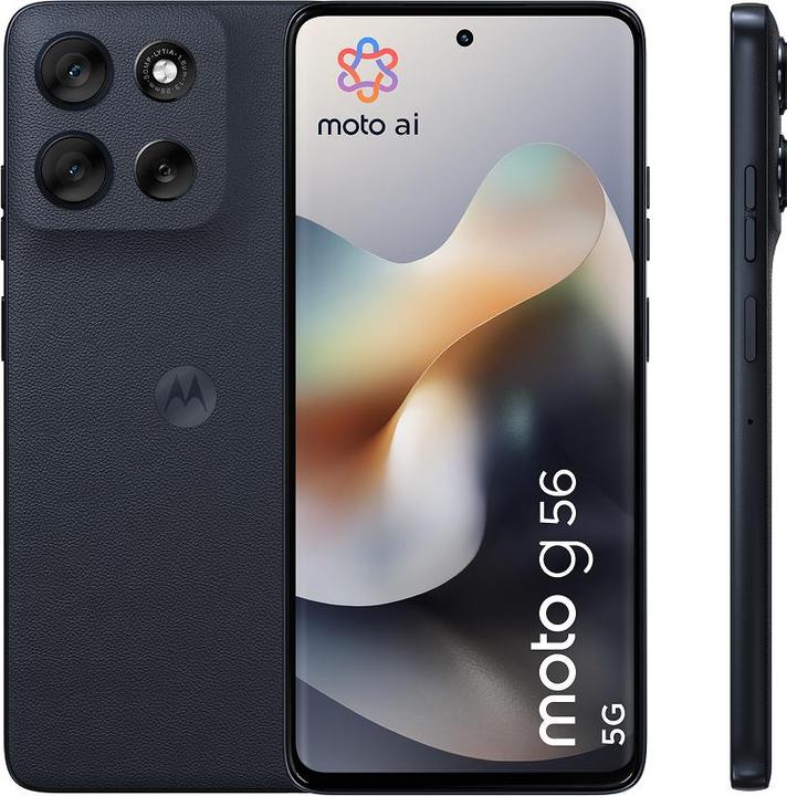 Immagine prodotto Motorola Moto G56 (256 GB, Ostrica nera, 6.72", Doppia SIM, 50 Mpx, 5G)