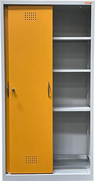 Actual product image eurokraft basic Environmental cupboard with sliding doors (92 cm, 180 cm)