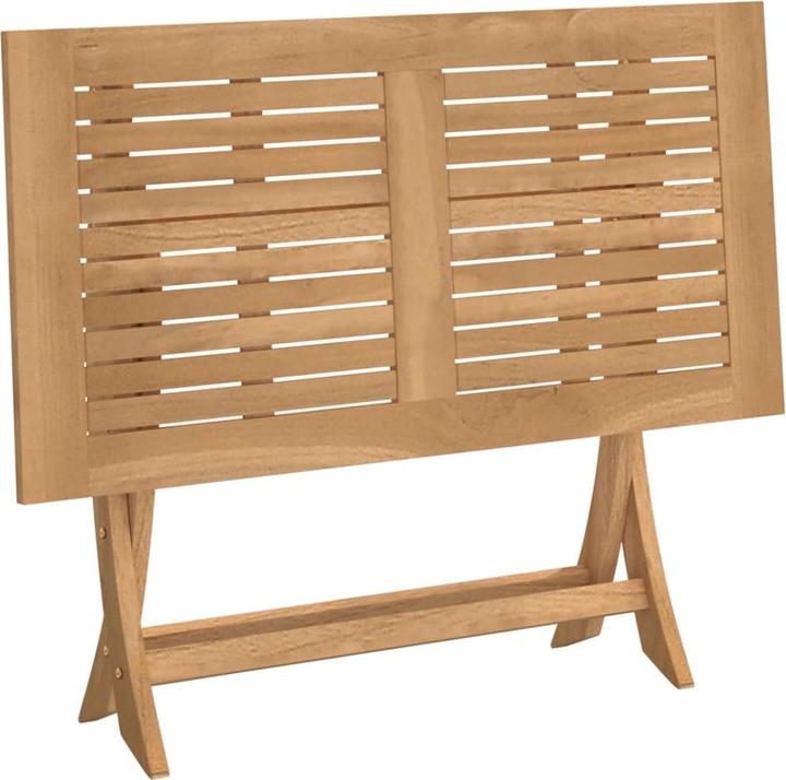 Actual product image VidaXL Folding acacia garden table (55 cm)