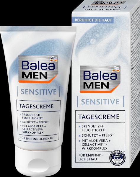 dm Balea MEN Tagespflege Sensitive Tagescreme (75 ml, Tagescreme)