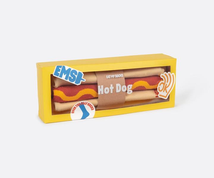 Produktbild Eat My Socks Hot Dog Socken (Einzelpack, One Size)