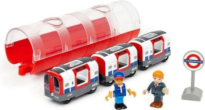 Actual product image Ravensburger BRIO World - Trains of the World London Underground with light and sound