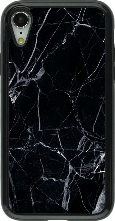 Produktbild PhoneLook Hülle Hybrid Armor schwarz Marble Black 01 (Apple iPhone XR)