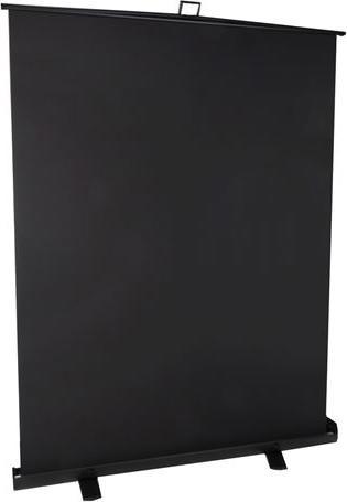 Actual product image Studioking Roll-Up Background Screen FB-150200FB 150x200 cm Black (150 cm, 200 cm)