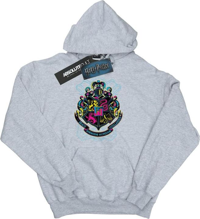 Neon Hogwarts Crest Kapuzenpullover Jungen