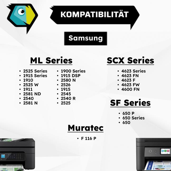 Immagine prodotto Inkadoo Toner Compatibile con il toner Samsung MLT-D1052L/ELS / 1052L, nero nero (FC)