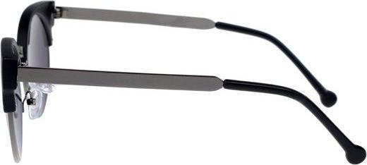Image du produit Hermex Cat Eye Lunettes de soleil vintage rétro 80's UV400 - Noir Mat