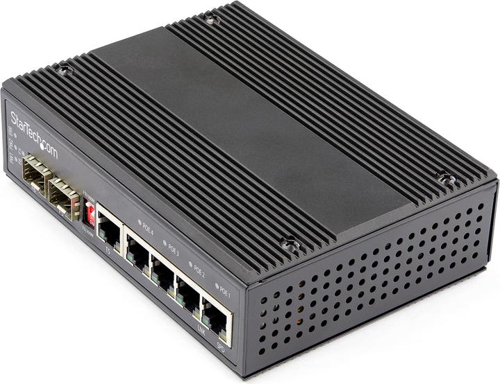 Immagine prodotto StarTech .com Interruttore industriale 6 porte Gigabit Ethernet (6 Porti)