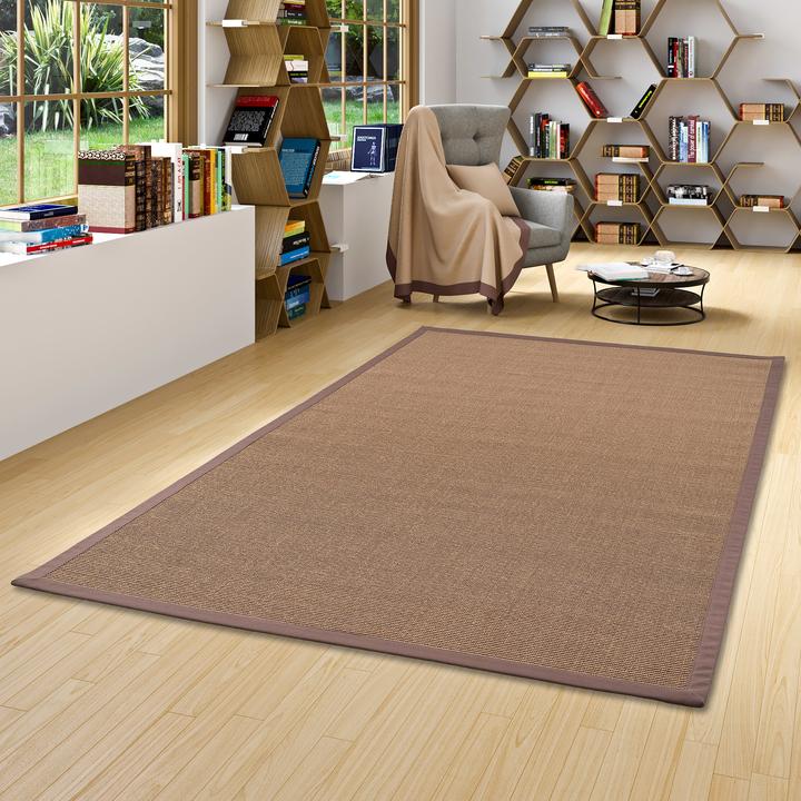 Actual product image Pergamon Sisal carpet Natura Classic with border (80 x 150 cm)
