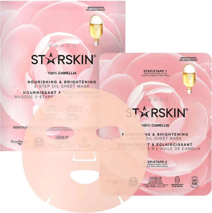 Immagine prodotto Starskin - 100% Camelia Maschera all'olio nutriente e illuminante in 2 fasi (1 ml)