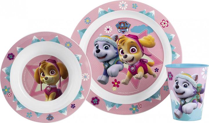Produktbild pos Frühstücksset 'Paw Patrol Girl' 3-teilig
