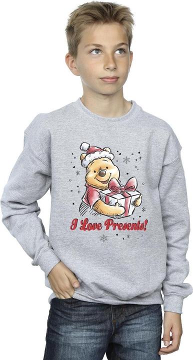 Actual product image Disney Boys Winnie The Pooh Love Presents Sweatshirt (140, 146)