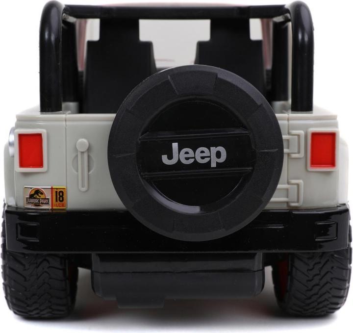 Image du produit Jada Jeep Wrangler RC Jurassic Park 1:16