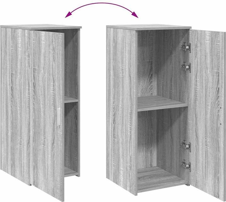 Image du produit VidaXL Armoire de stockage Gris Sonoma 40x45x103,5 cm Armoire en bois composite