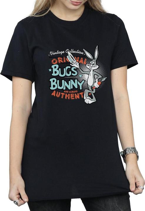 Image du produit Looney Tunes Bugs Bunny Coton Vintage Boyfriend TShirt (XL)