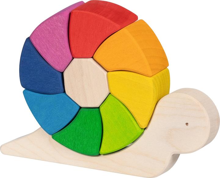 Goki Bausteine Kecke Schnirkelschnecke Pauline 10 Teile