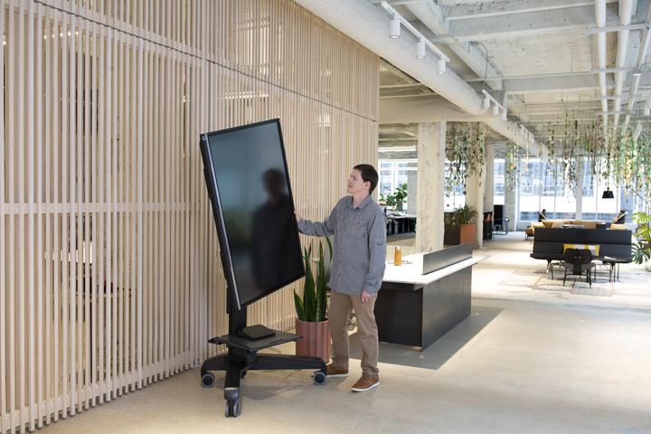 Produktbild Ergotron Neo-Flex Mobile MediaCenter (Tisch, Boden, 75")