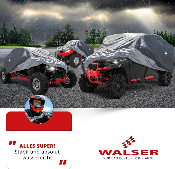 Image du produit Walser Bâche Quad All Weather Plus, couverture pour véhicules tout terrain taillee M noire
