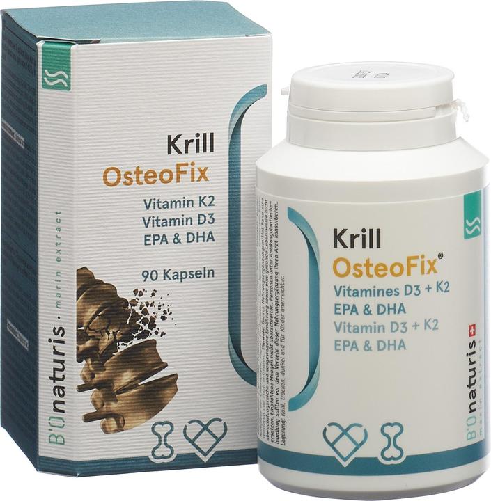 Immagine prodotto B'Onaturis Krill OsteoFix 90 capsule (1 Pezzo/i, Pillole, 90 g)