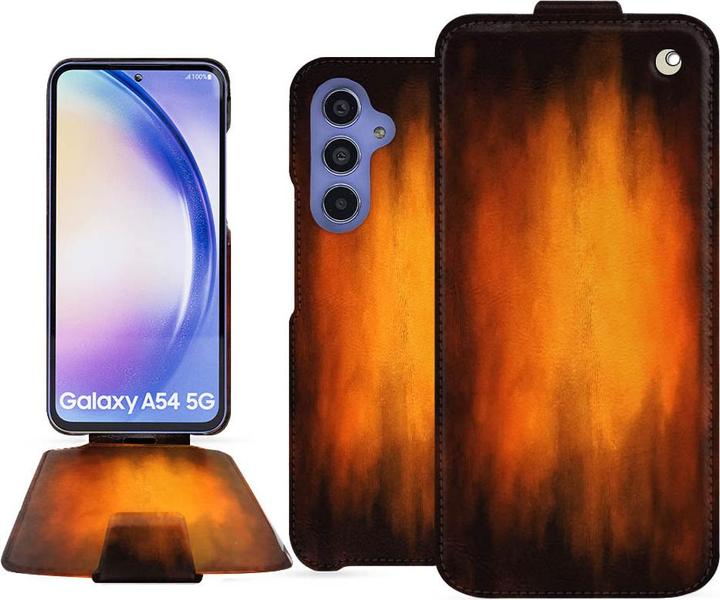 Actual product image Noreve Vertical leather shell (Samsung Galaxy A54 5G)