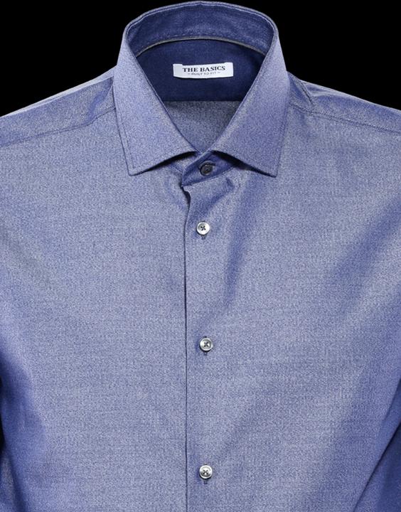 Image du produit The Basics Chemise Modern Fit Hai repassage facile denim her (S)