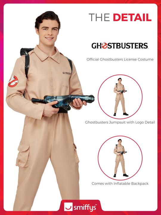 Produktbild Smiffys Ghostbusters - Uniform (XL)