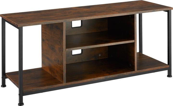 Actual product image tectake TV-Regal (120 x 40 x 50.5 cm)