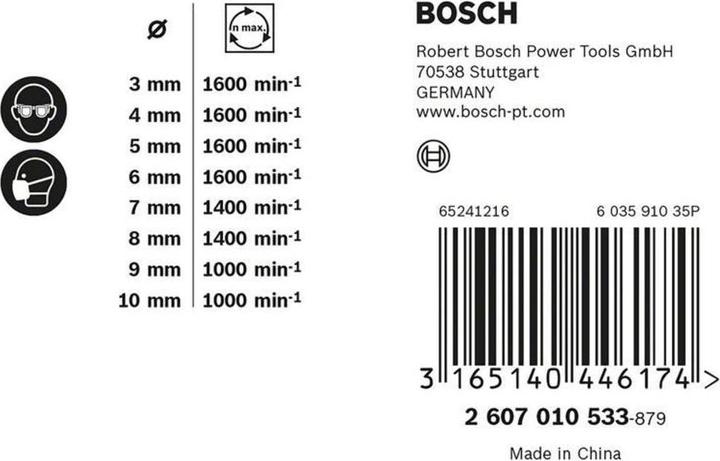 Image du produit Bosch Professional Zubehör Kit de mèches hélicoïdales à bois PRO Wood. 8 pcs. (5 mm, 6 mm, 7 mm, 8 mm, 9 mm, 10 mm, 3 mm, 4 mm)