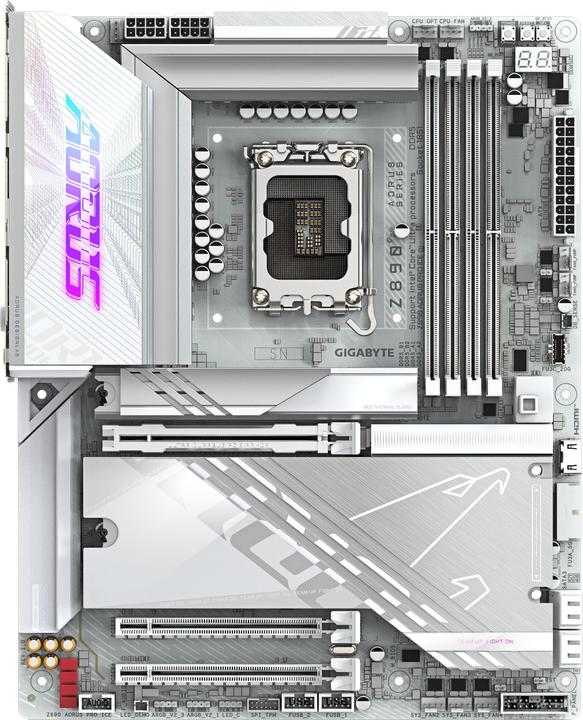 Actual product image Gigabyte Z890 AORUS PRO ICE (LGA 1851, Intel Z890, ATX)