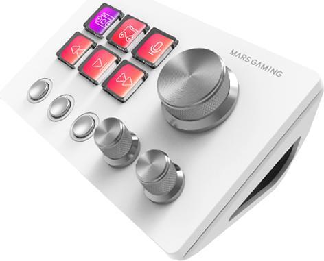 Mars Gaming Console De Streaming Msd-Two (Blanc) (Mac, Windows)