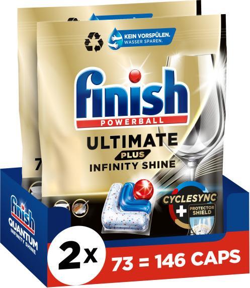 Produktbild Finish Ultimate Plus Infinity Shine (Tabs, 146 x)