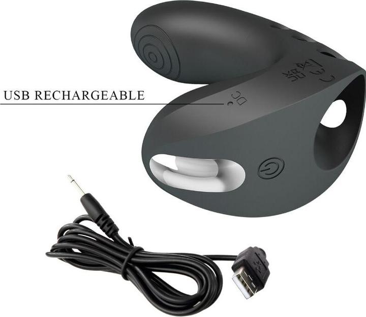 Produktbild Pretty Love - Camelia Fingervibrator 7 Vibrationen Schwarz