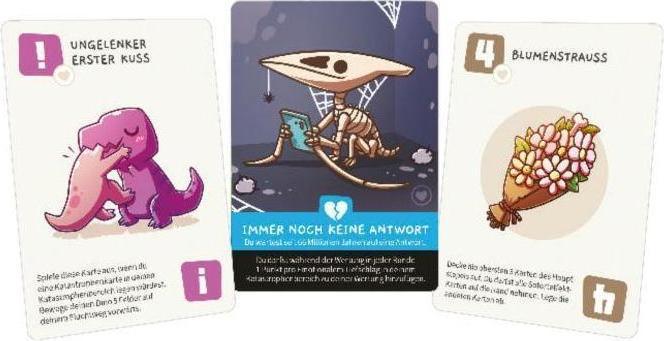 Actual product image Unstable Games TTUD0013 - Happy Little Dinosaurs - Disastrous Dates (German)
