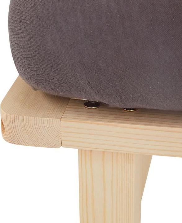 Actual product image Homestyle4u Palettenbett mit Lattenrost (100 x 200 cm)